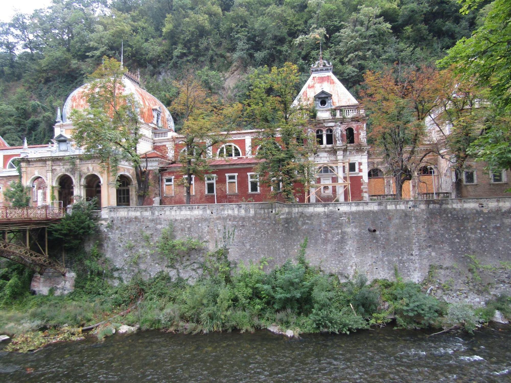 Casa Dina Hotel Băile Herculane Buitenkant foto